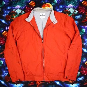 Analog Ski Red Zip Jacket Mens Medium